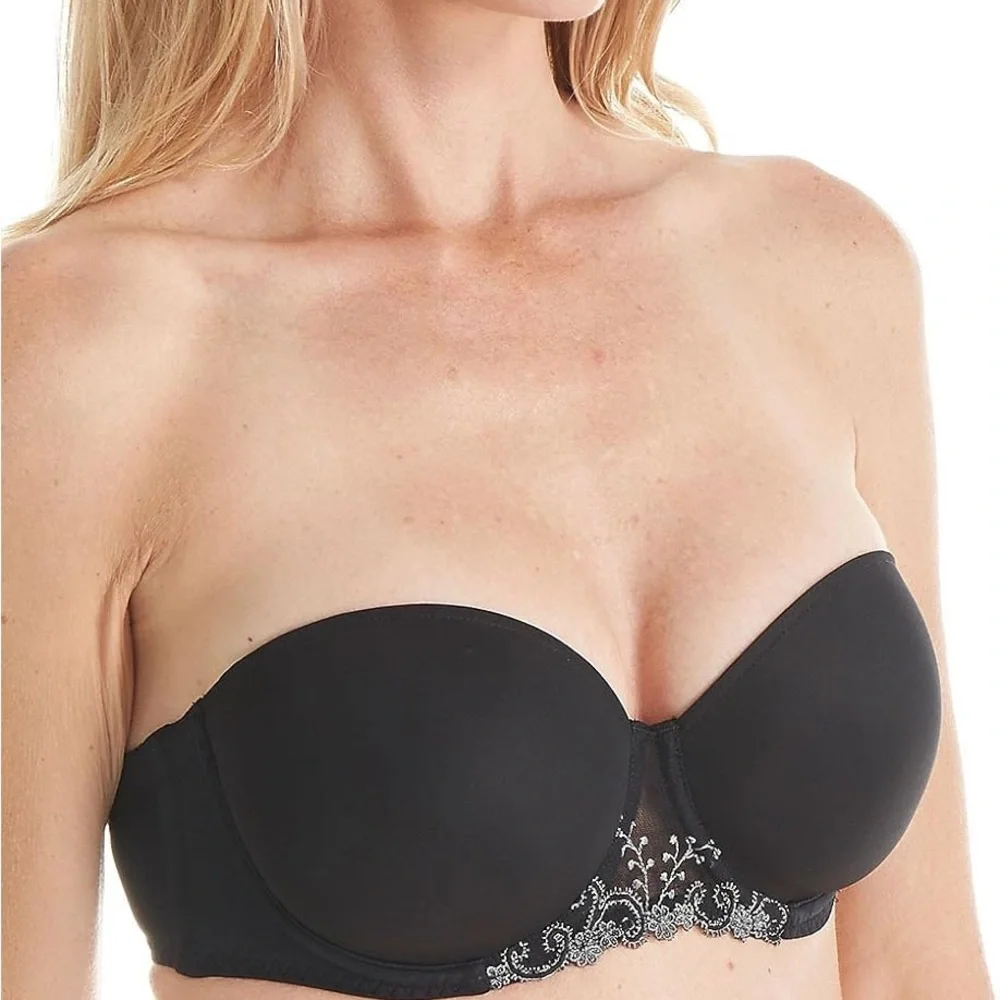 Simone Perele Delice Strapless Bra Like New 34B